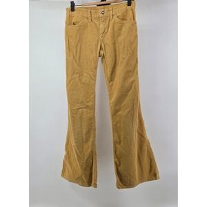 VTG 1970s Levi's for‎ Gals Corduroy Flare Jeans Bell Bottom White Tag Boho Hippy